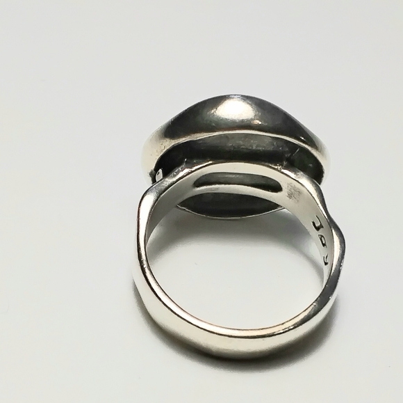 Carolyn Pollack 925 Silver Joy Ring Sz 8 -1/2 - Picture 6 of 11